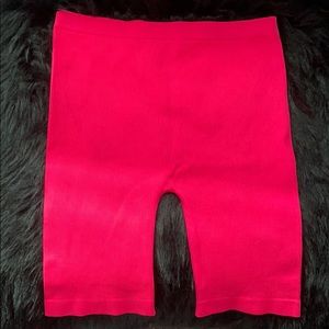 Neon Pink Biker Shorts